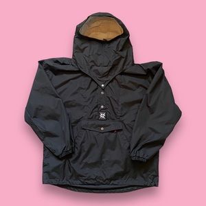 Volcom, Black Anorak Water Resistant Jacket